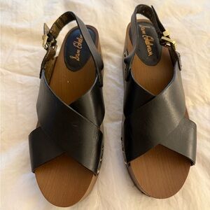 Sam Edelman Black and Brown Women's Sandals